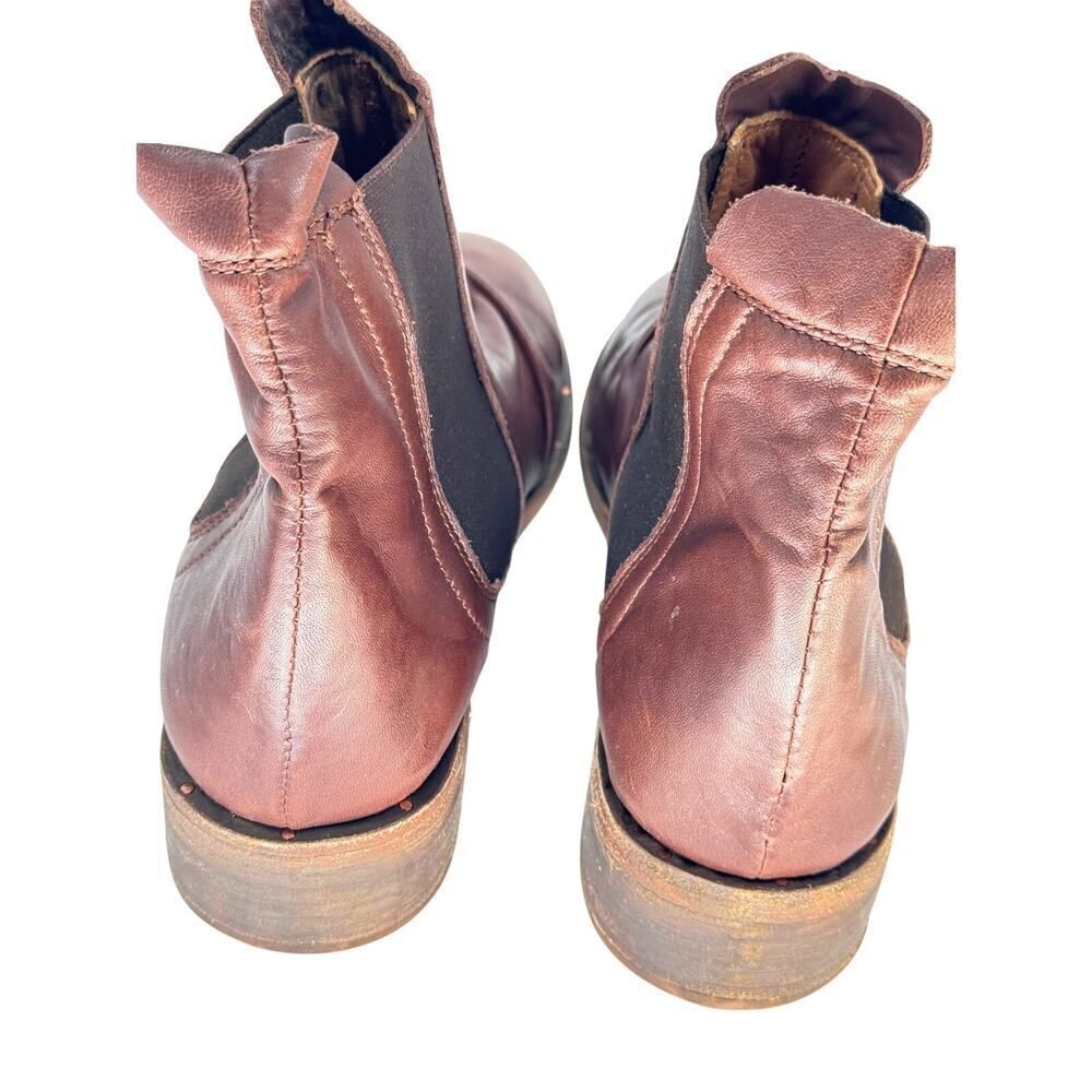 Beek Quail Leather Chelsea Boots | Brown Ankle Boots | Size 7 | Handmade | NWOB - Picture 4 of 9